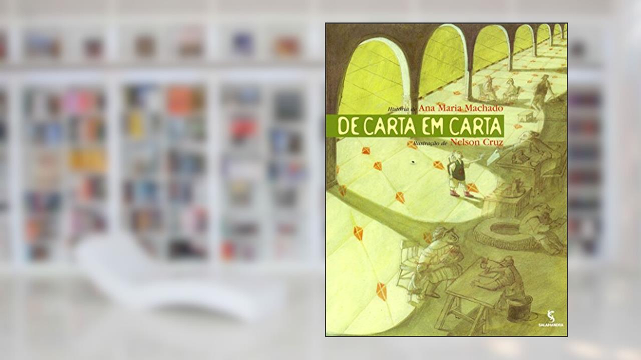 Capa de De carta em carta, do autor Ana Maria Machado