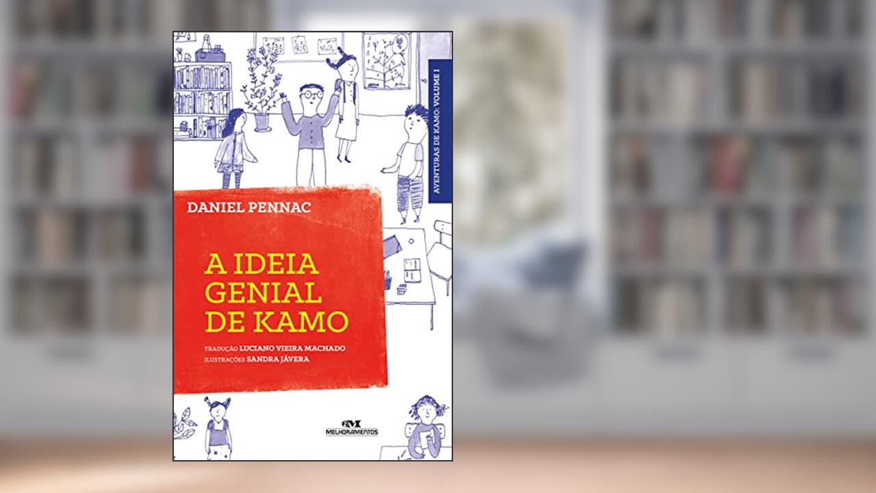 Capa de A ideia genial de Kamo, do autor Daniel Pennac