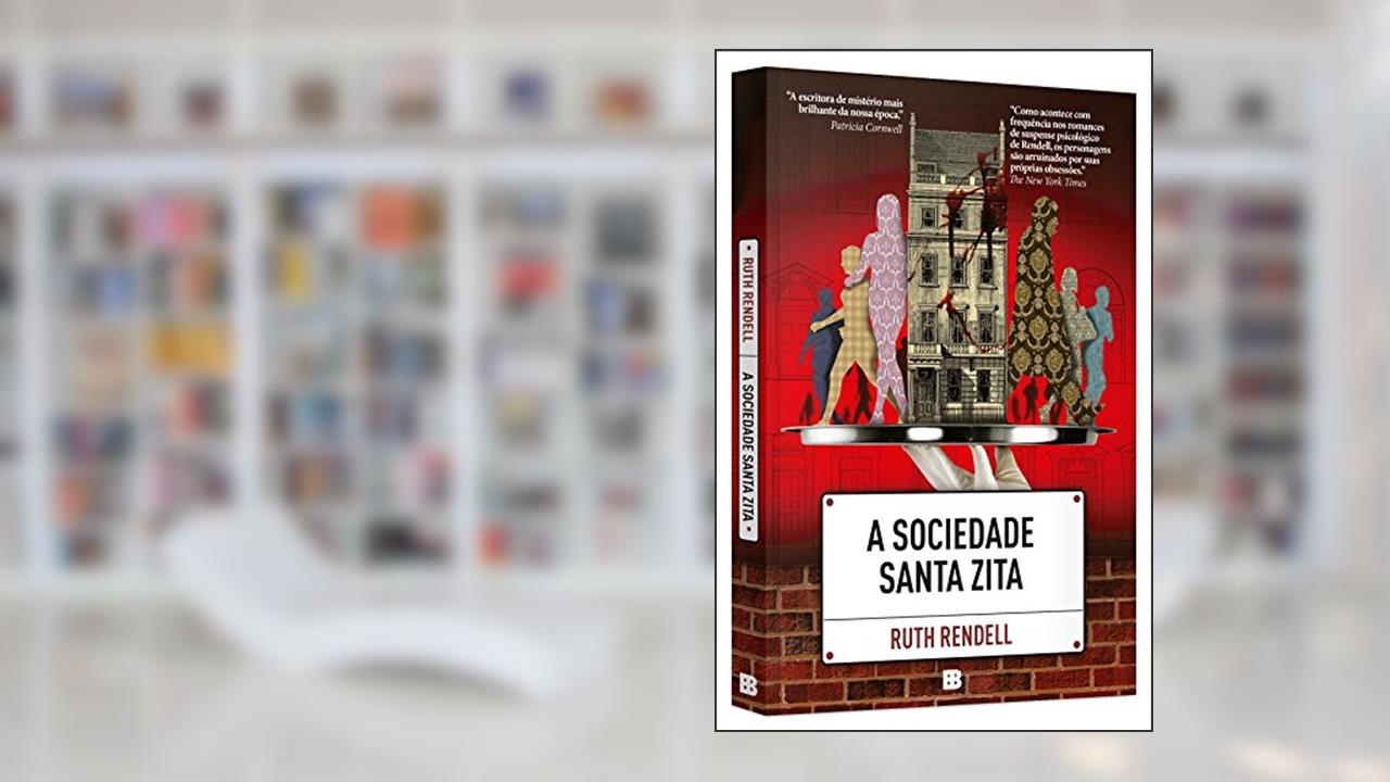 Capa de A sociedade Santa Zita, do autor Ruth Rendell
