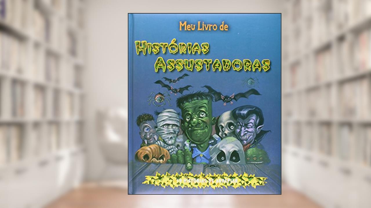 Capa de Meu livro de histórias assustadoras: 19 histórias de arrepiar, do autor Joff Brown