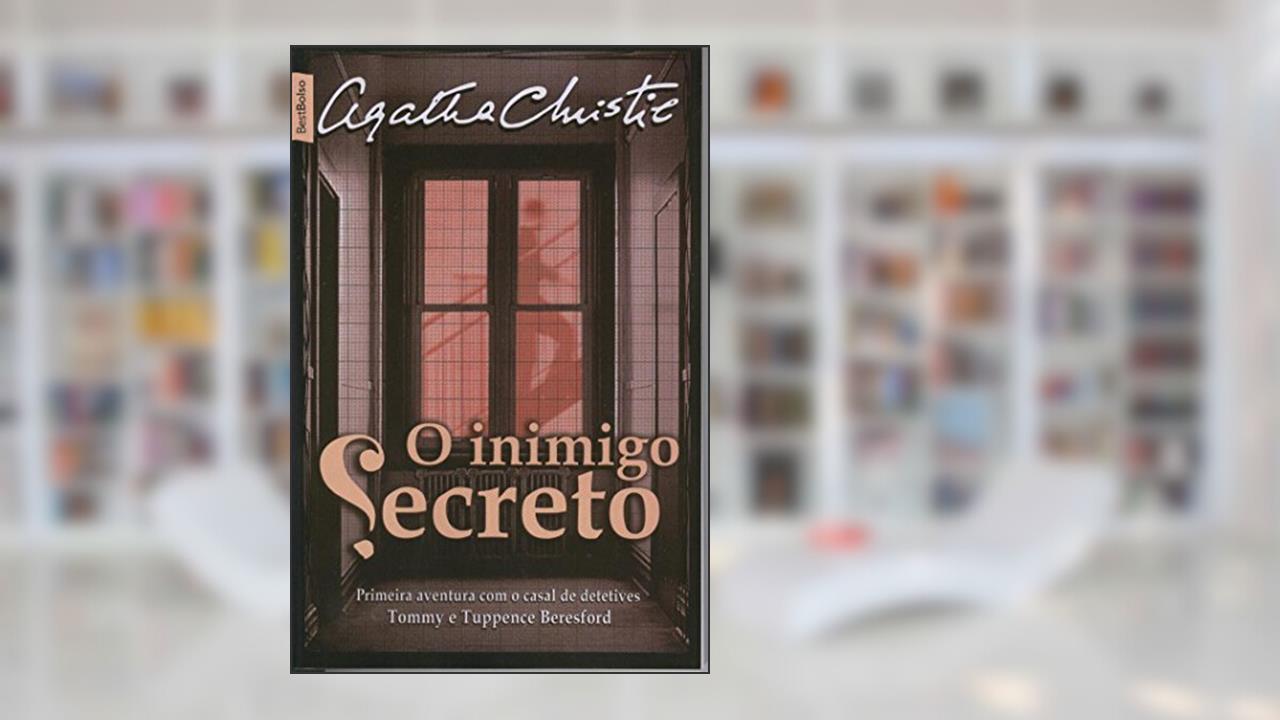 Capa de O Inimigo Secreto, do autor Agatha Christie
