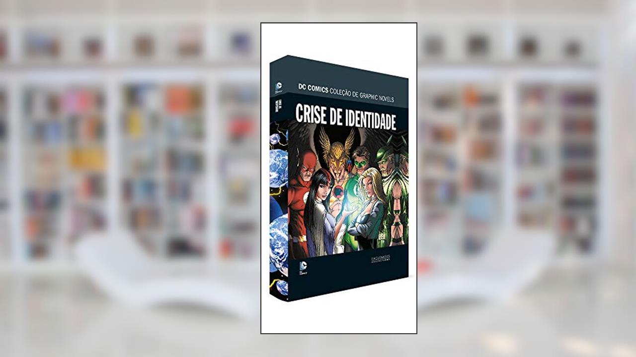 Capa de Crise de Identidade. Dcgn Sagas Definitivas, do autor Vários Autores