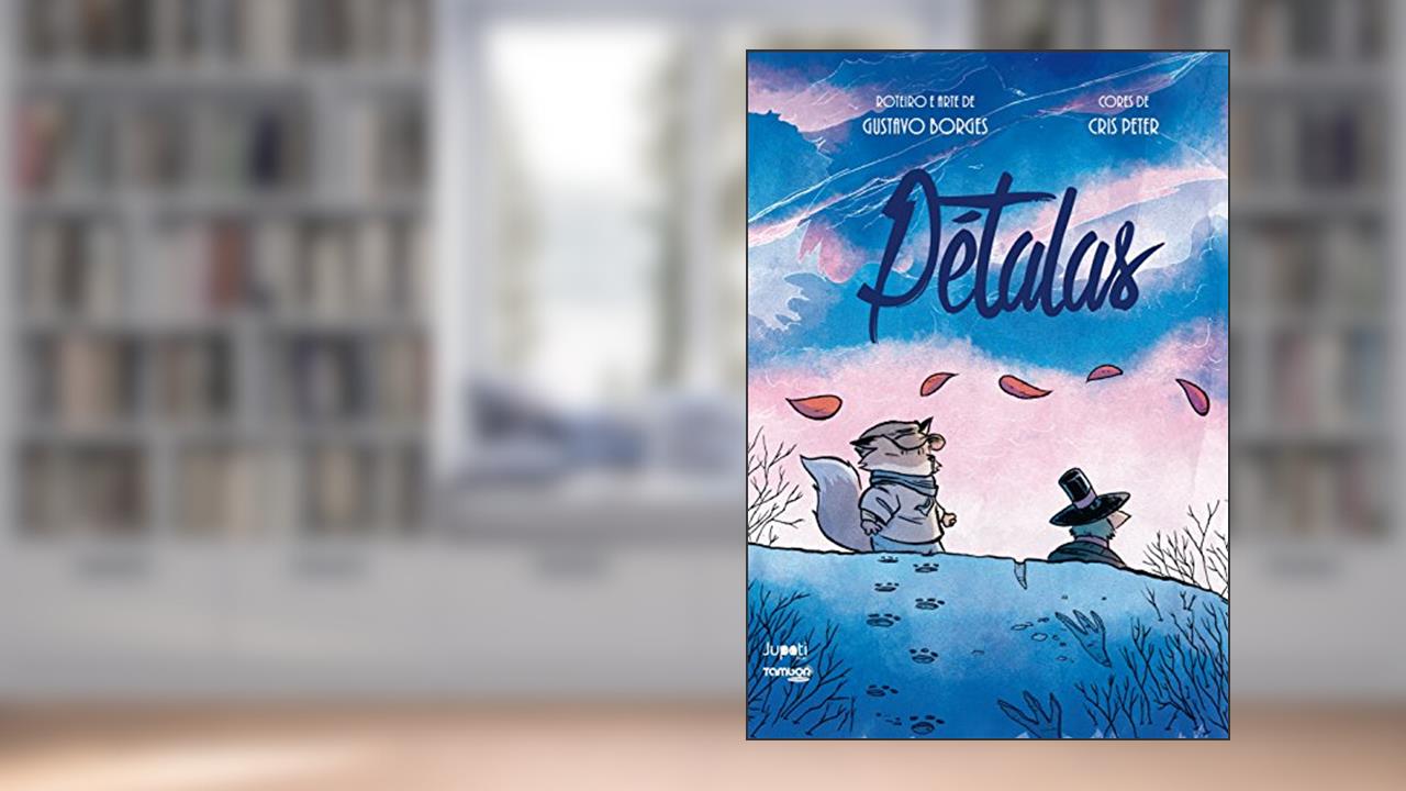 Capa de Pétalas, do autor Gustavo Borges; Cris Peter