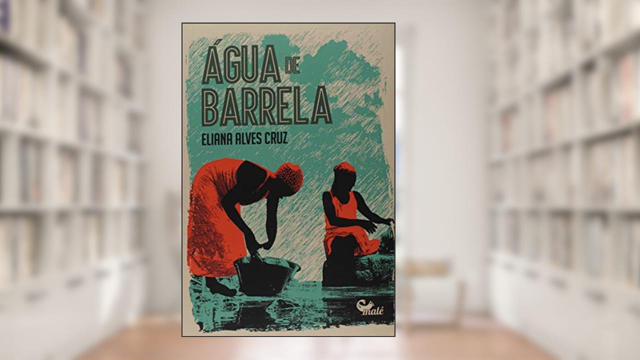 Capa de Água de barrela, do autor Eliana Alves Cruz