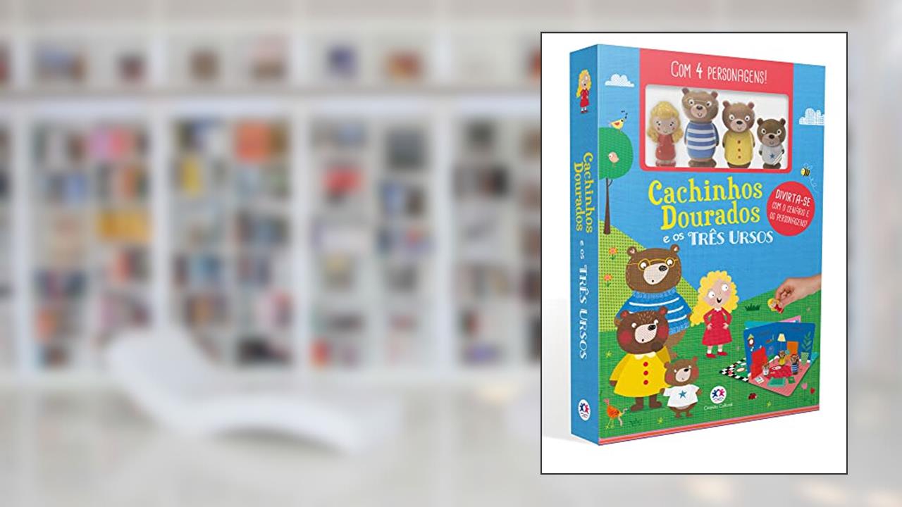 Capa de Cachinhos Dourados e os três ursos, do autor Make Believe Ideas