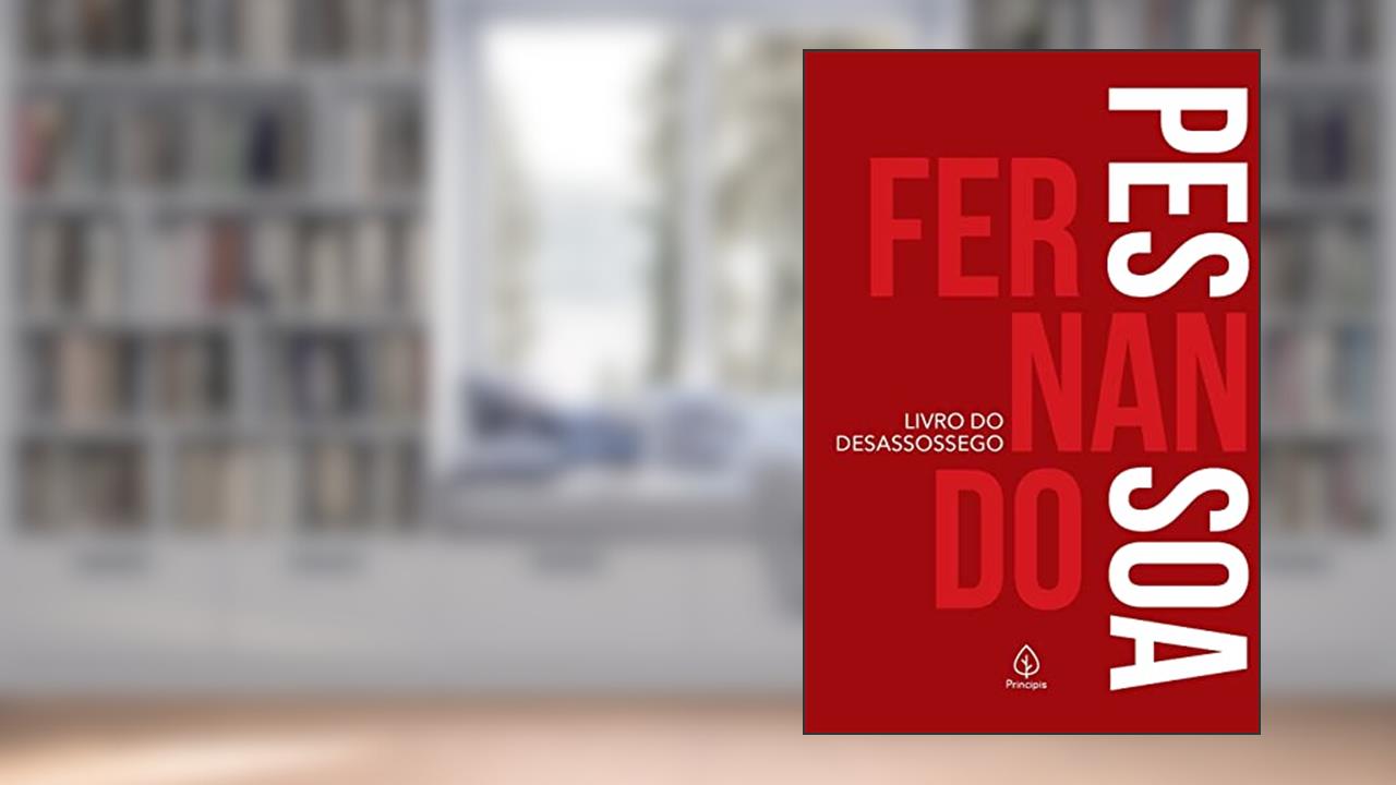Capa de Livro do desassossego, de Fernando Pessoa