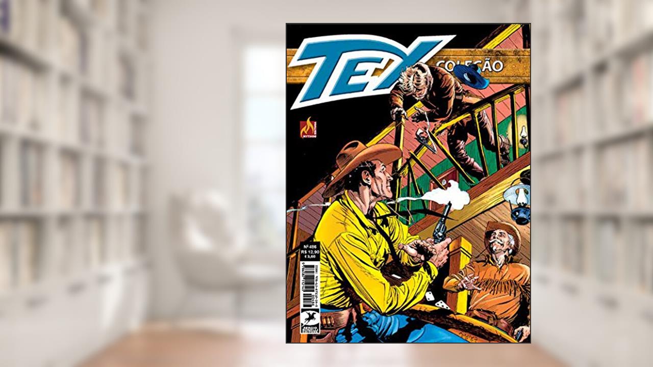 Capa de Tex Coleção Nº 486: Dois revólveres para Jason, do autor Guido Nolitta