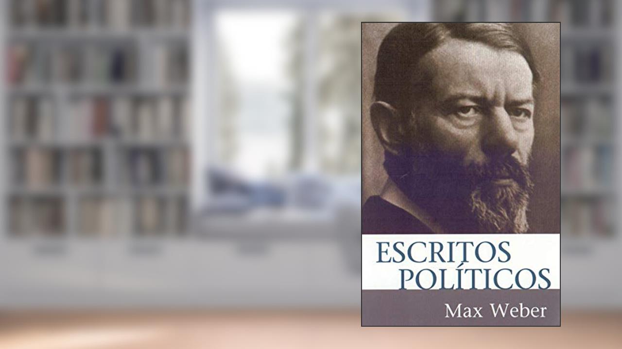 Capa de Escritos políticos, do autor Max Weber