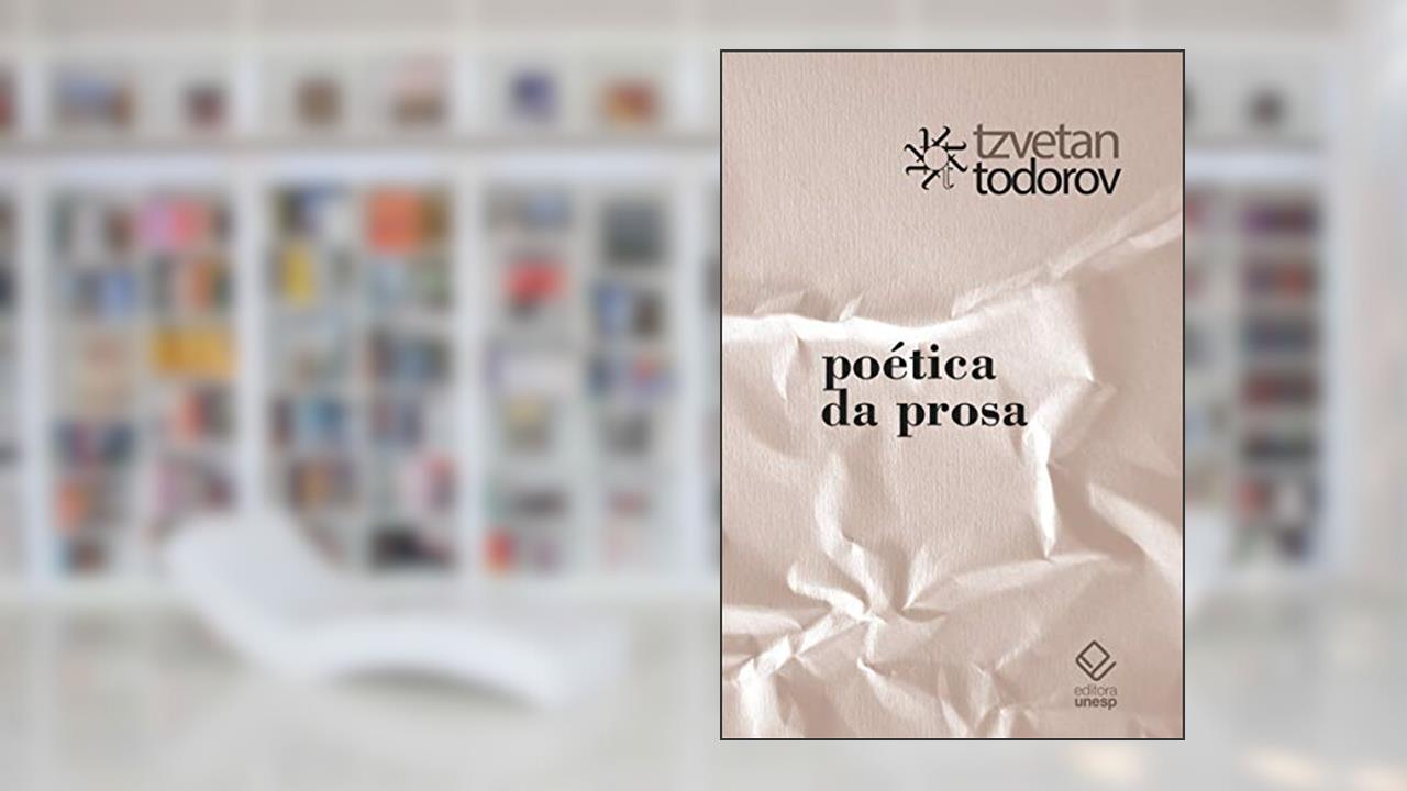 Capa de Poética da prosa, do autor Tzvetan Todorov
