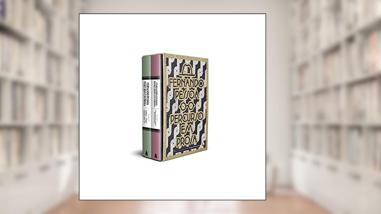 Capa de Box Fernando Pessoa: percurso em prosa, do autor Fernando Pessoa