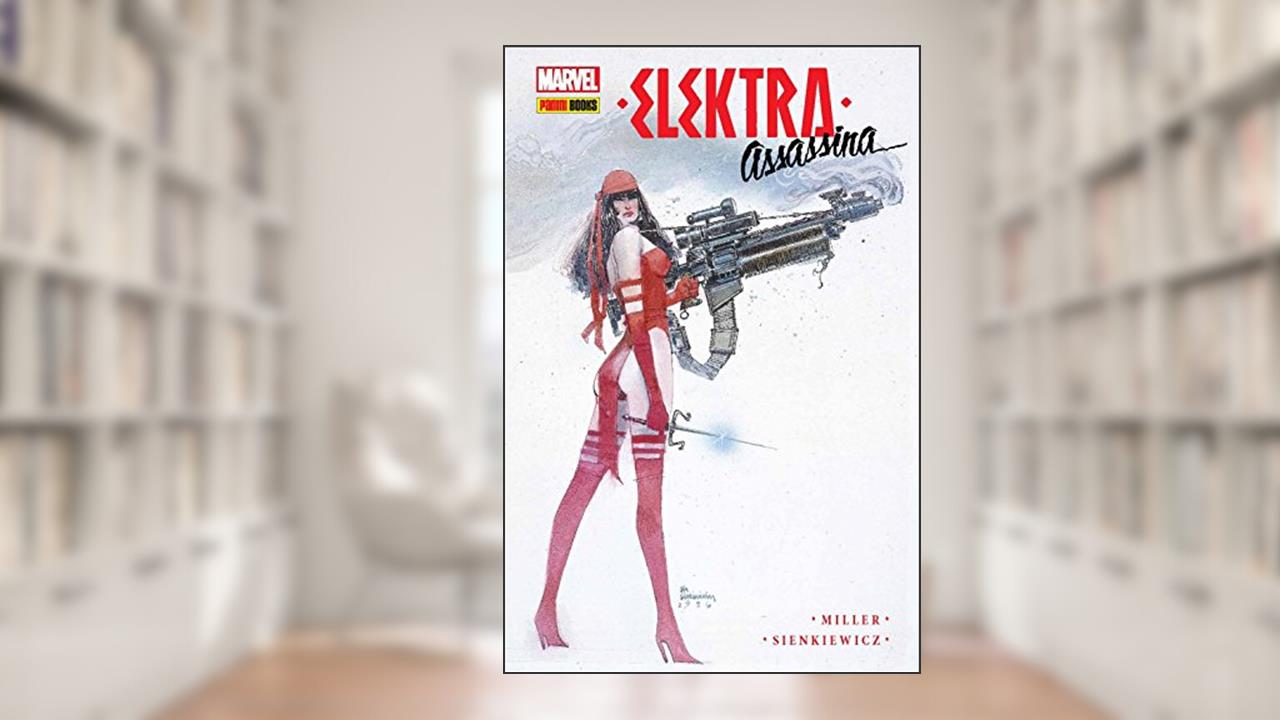 Capa de Elektra Assassina, do autor Frank Miller