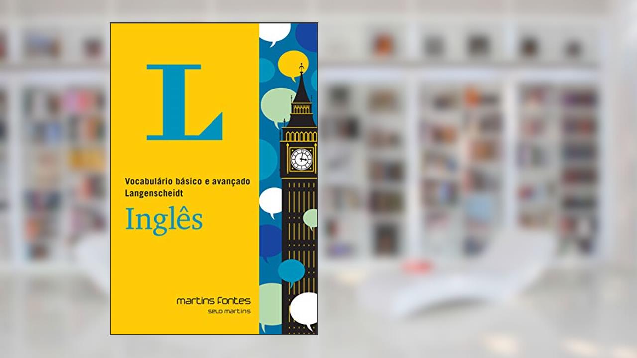 Capa de Vocabulário básico e avançado Langenscheidt Inglês, do autor Langenscheidt