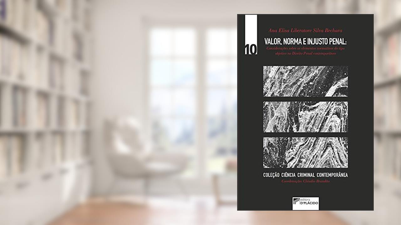 Capa de Valor, Norma e Injusto Penal: Considerações Sobre os Elementos Normativos do Tipo Objetivo no Direito Penal Contemporâneo, do autor Ana Elisa Liberatore Silva Bechara