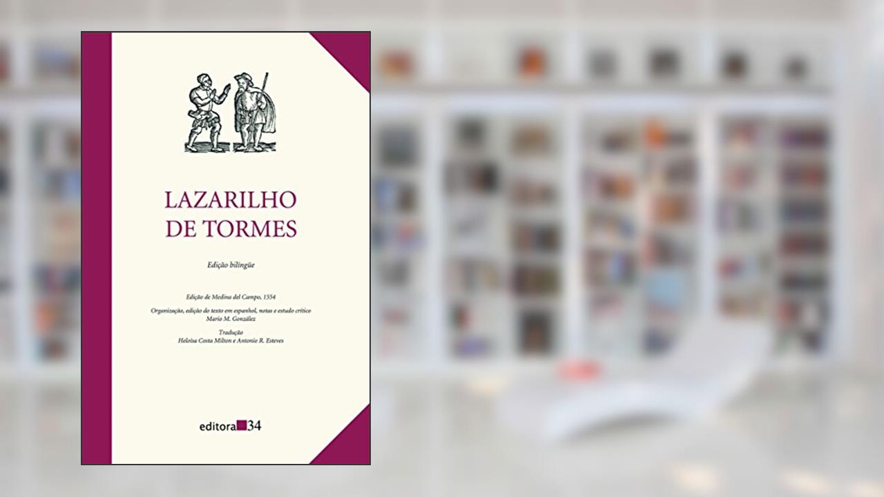 Capa de Lazarilho de Tormes, de Anônimo