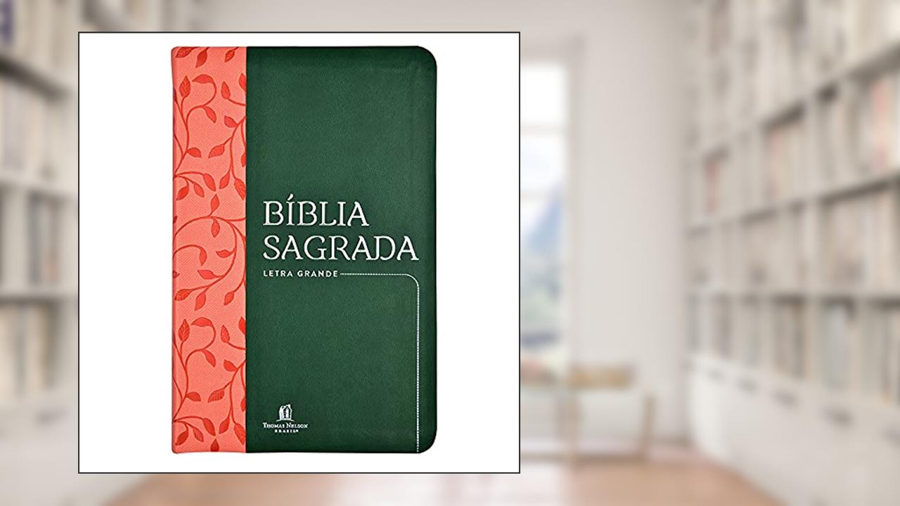 Capa de Bíblia Sagrada NVI, Couro Soft, Verde, Letra Grande, Leitura Perfeita, do autor Thomas Nelson Brasil
