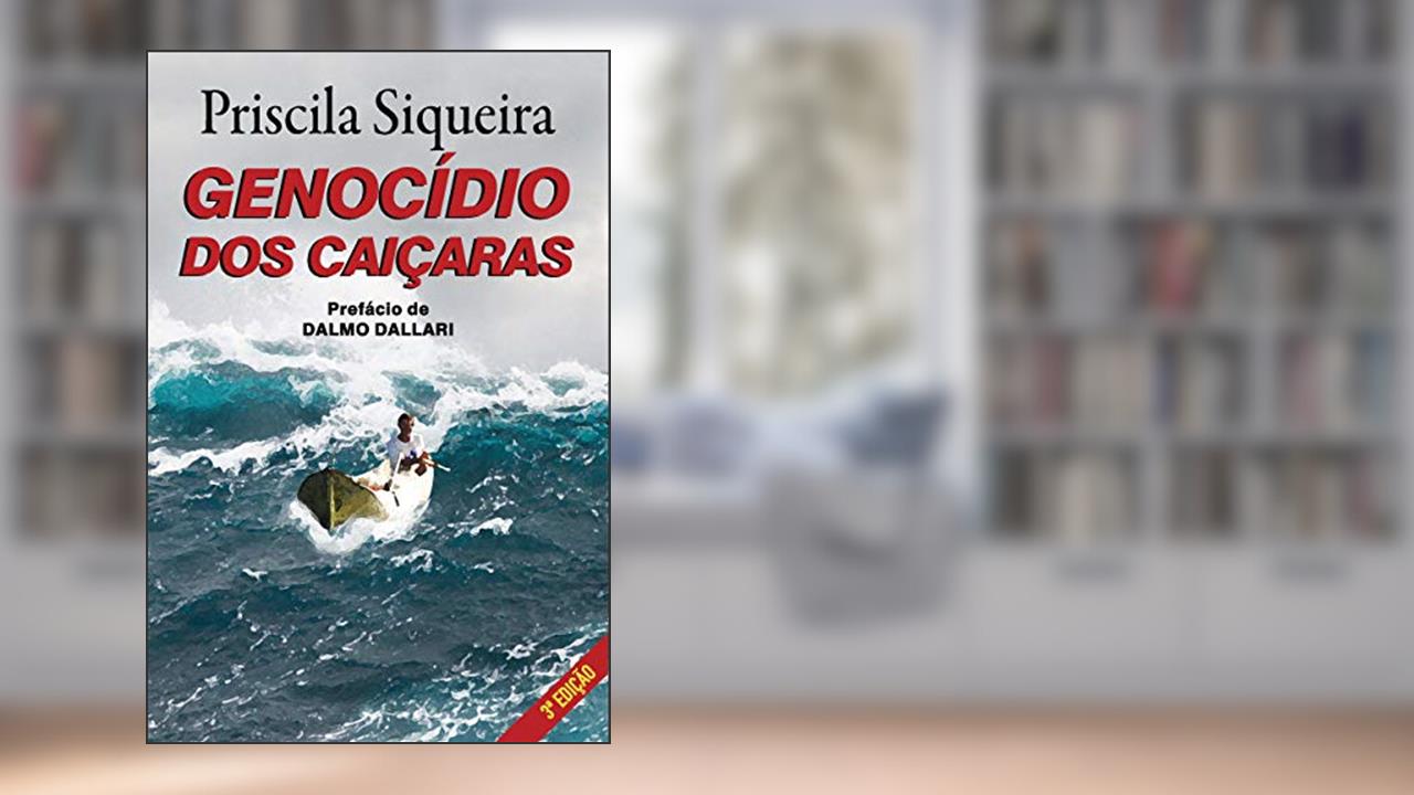 Capa de Genocídio dos Caiçaras, do autor Priscila Siqueira