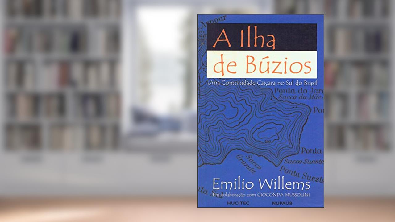 Capa de A ilha de Búzios: Uma comunidade caiçara no sul do Brasil, do autor Emilio Willems