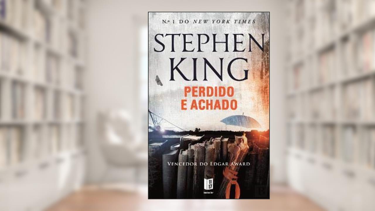 Capa de Perdido e achado, do autor Stephen King
