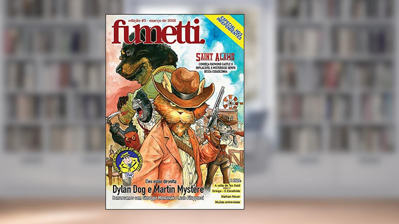 Capa de Fumetti 03: A única revista do Brasil sobre HQs Bonelli e independentes (Revista fumetti Livro 2), do autor Thadeu Fayad