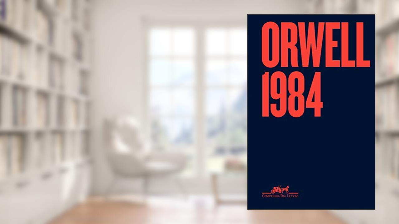 Capa de 1984 - Edição especial, do autor George Orwell