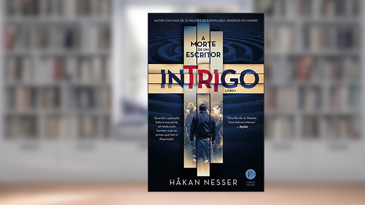 Capa de A morte de um escritor - Intrigo - vol. 1, do autor Håkan Nesser