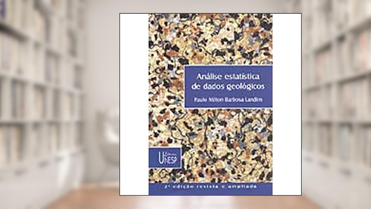 Capa de Análise estatística de dados geológicos - 2ª edição, do autor Paulo Milton Barbosa Landim