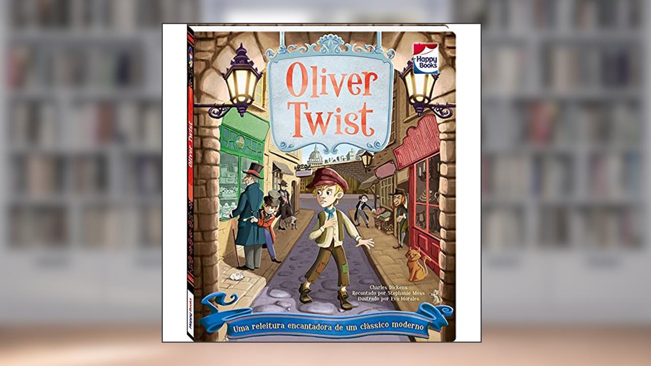 Capa de Aventuras Clássicas: Oliver Twist, do autor CHARLES DICKENS
