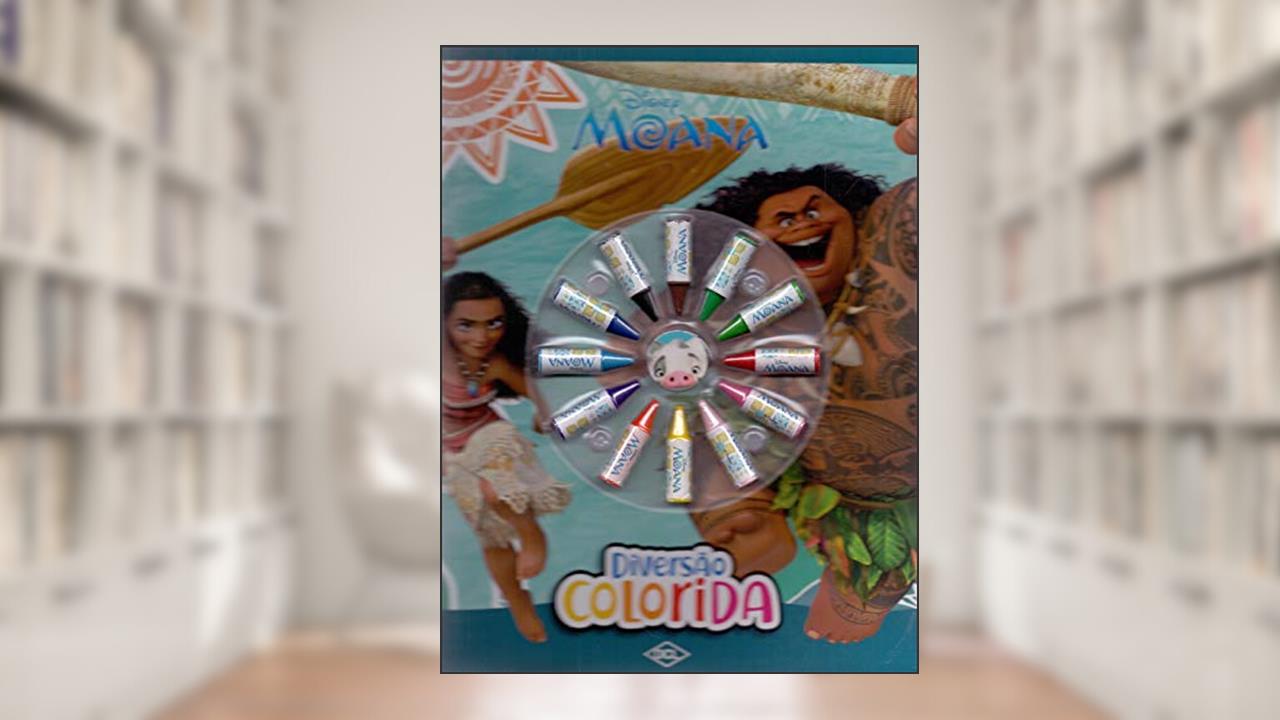 Capa de Disney - Cores - Moana, do autor Disney