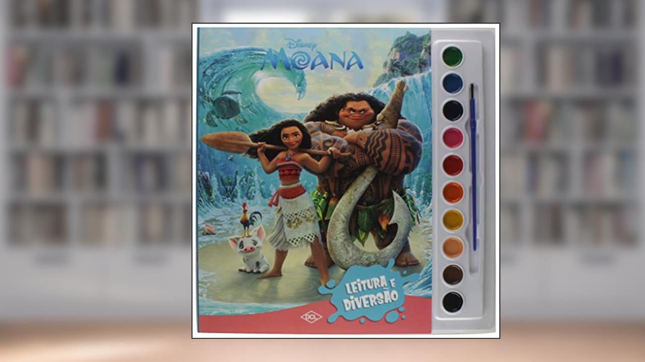 Capa de Disney - Aquarela - Moana, do autor Disney