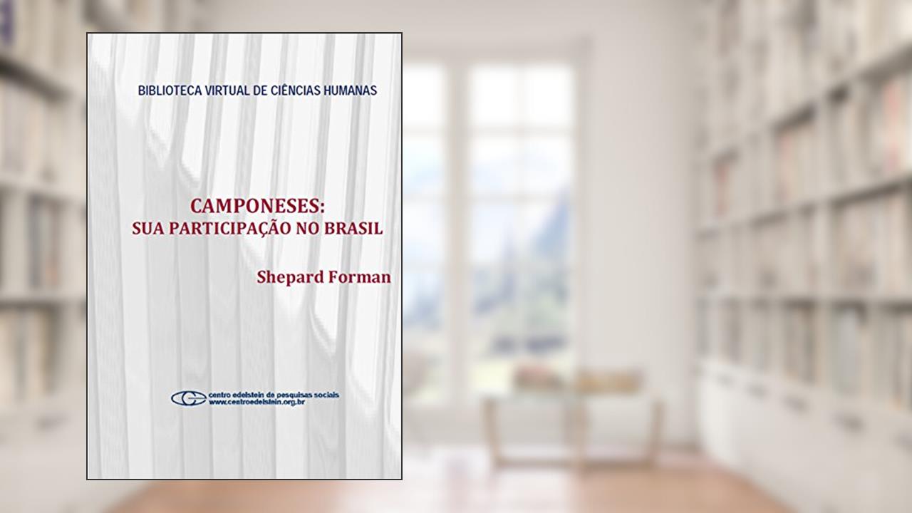 Capa de Camponeses: sua participação no Brasil, do autor Shepard Forman