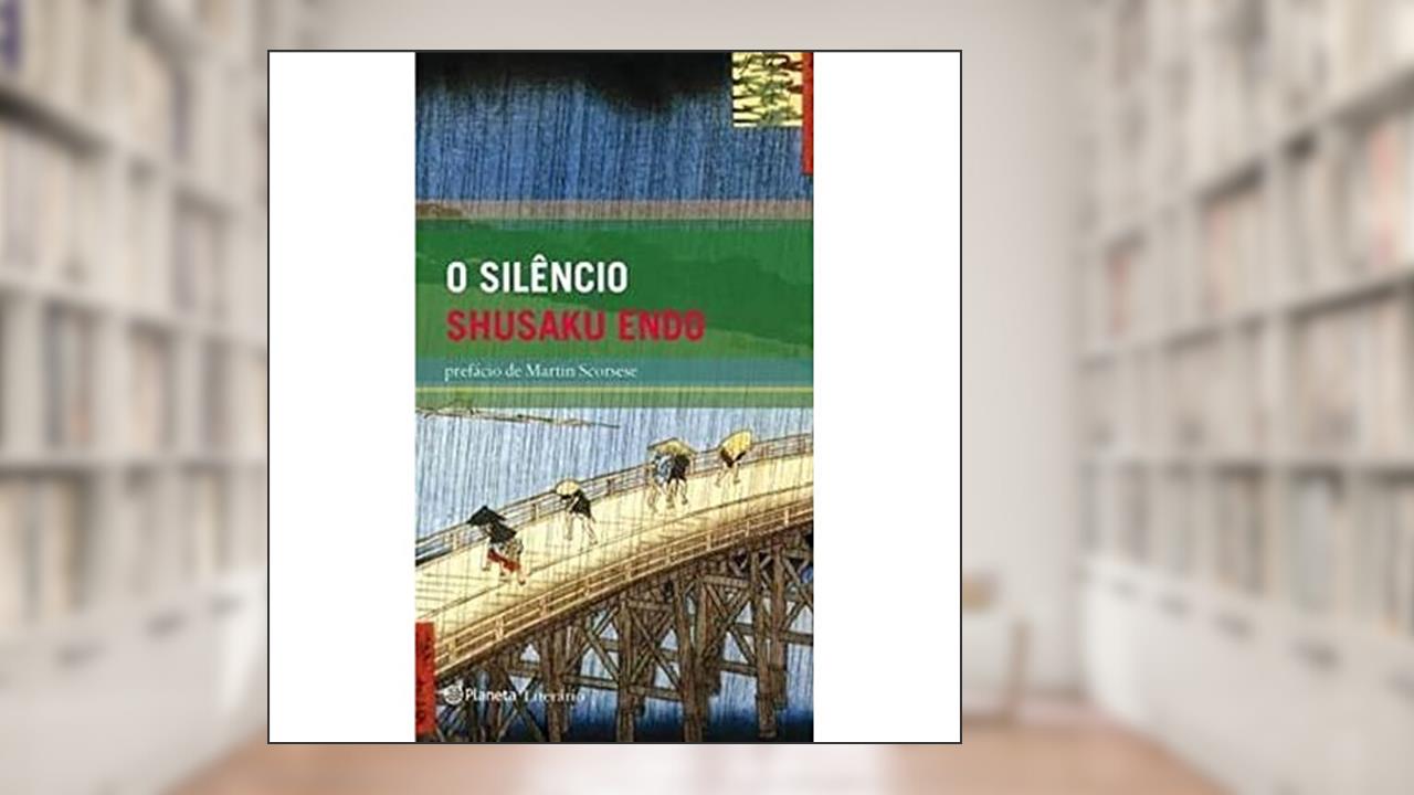 Capa de O Silêncio, do autor Shusaku Endo