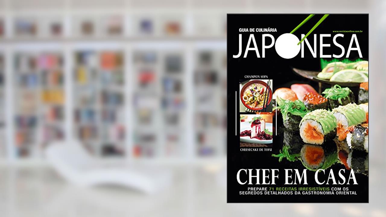 Capa de Guia de Culinária Japonesa Ed.02, do autor On Line Editora