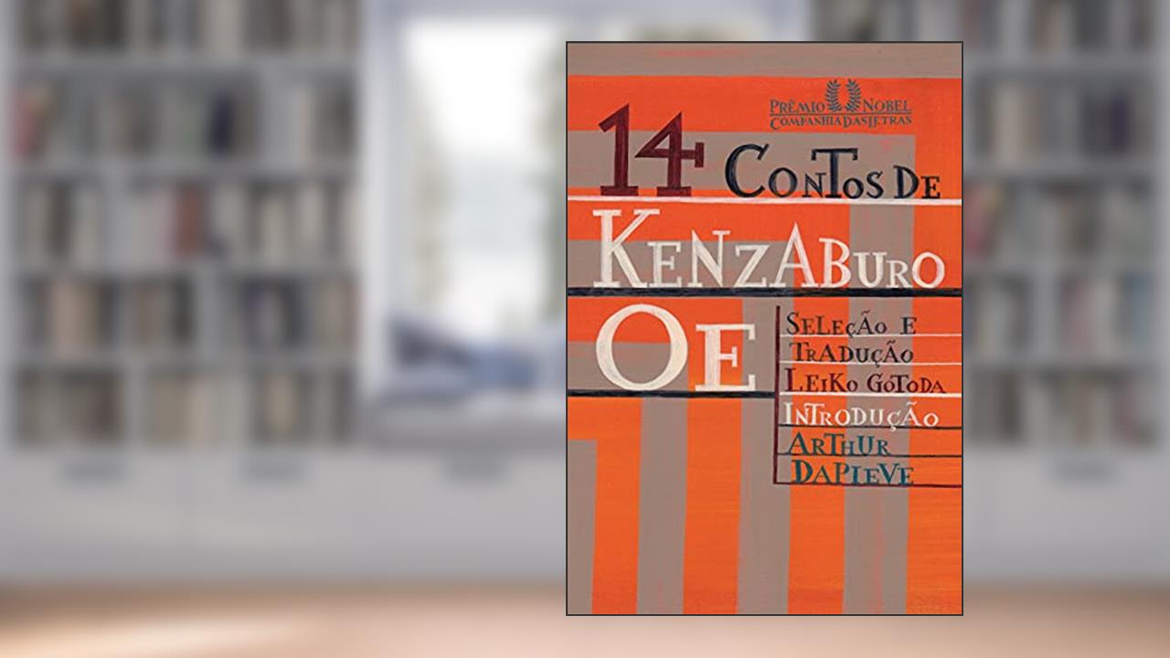 Capa de 14 CONTOS DE KENZABURO OE, do autor Kenzaburo Oe