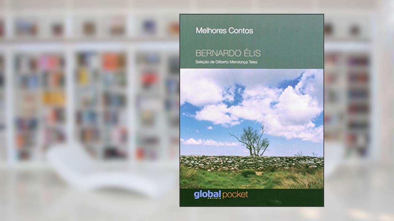 Capa de Melhores contos Bernardo Élis: seleção de Gilberto M. Teles, do autor Bernardo Élis