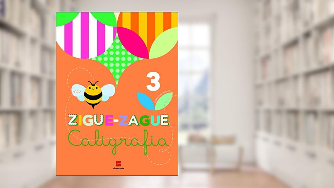 Capa de Ziguezague caligrafia - 3º Ano, do autor Editora Scipione