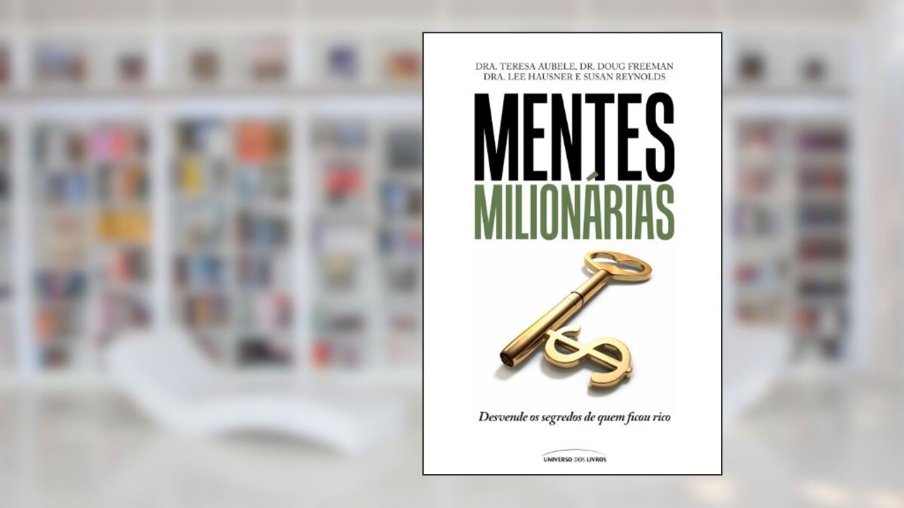 Capa de Mentes Milionárias, do autor Dra. Teresa Aubele