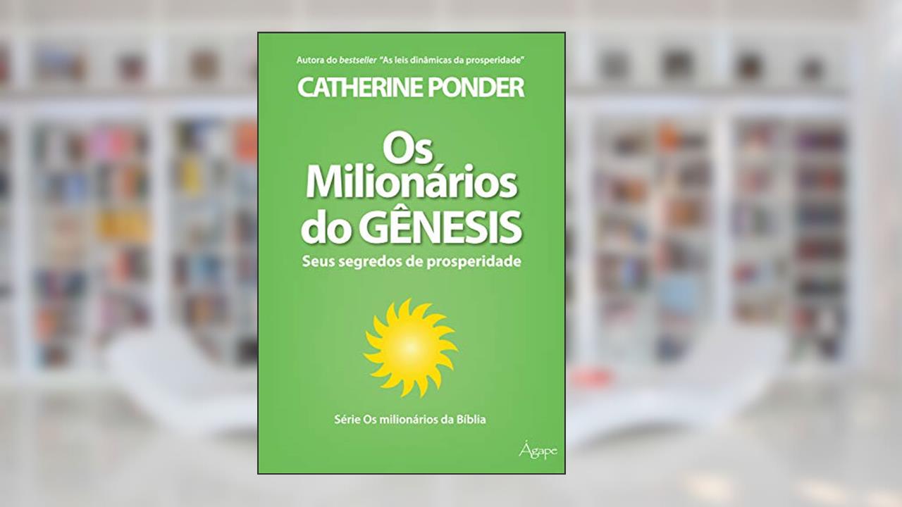Capa de Os milionários do Gênesis: Seus segredos de prosperidade (Os milionários da Bíblia), do autor Catherine Ponder