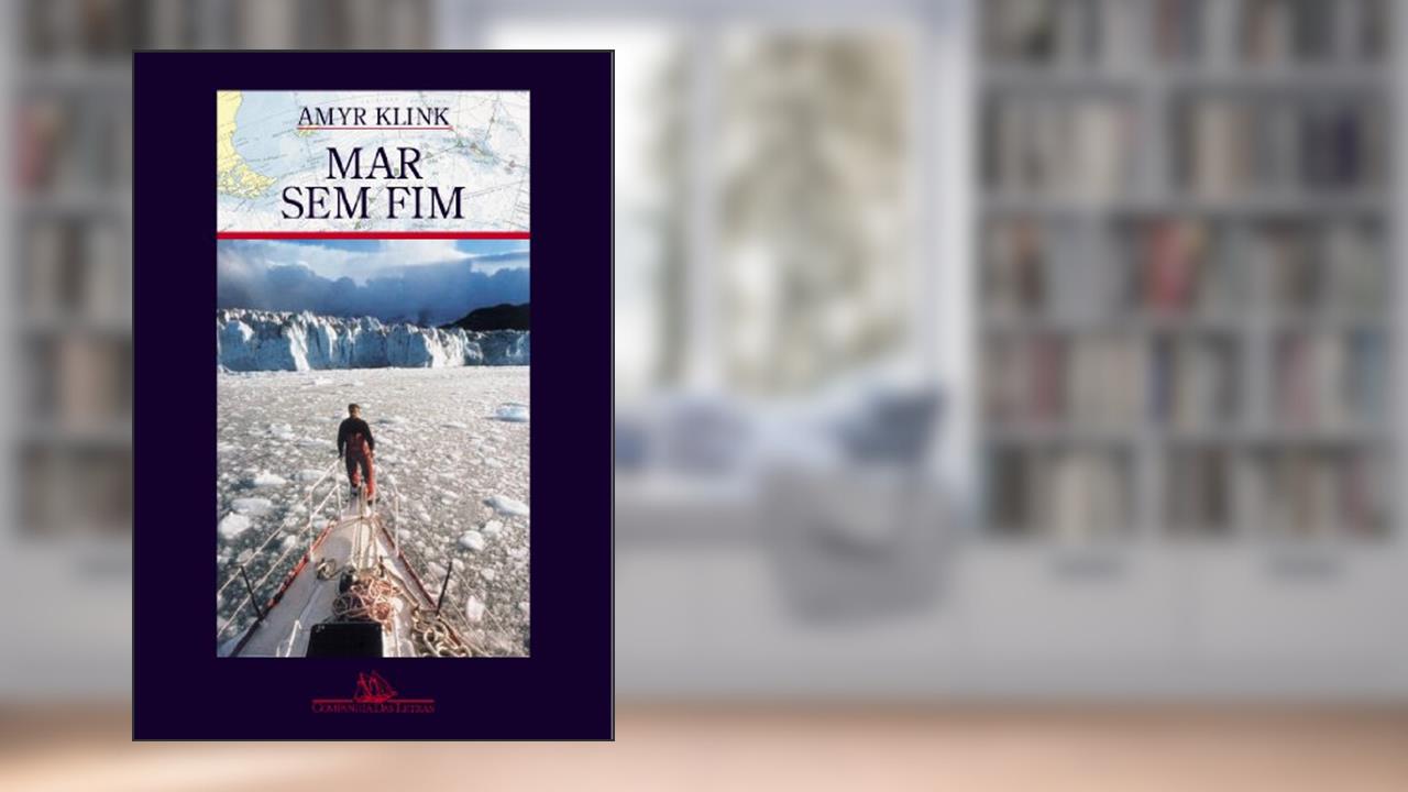 Capa de Mar sem fim, do autor Amyr Klink