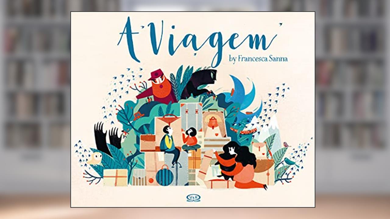 Capa de A viagem, do autor Francesca Sanna