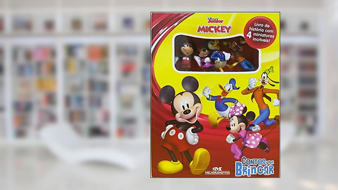 Capa de A Casa do Mickey Mouse: Contos para Brincar, do autor Disney