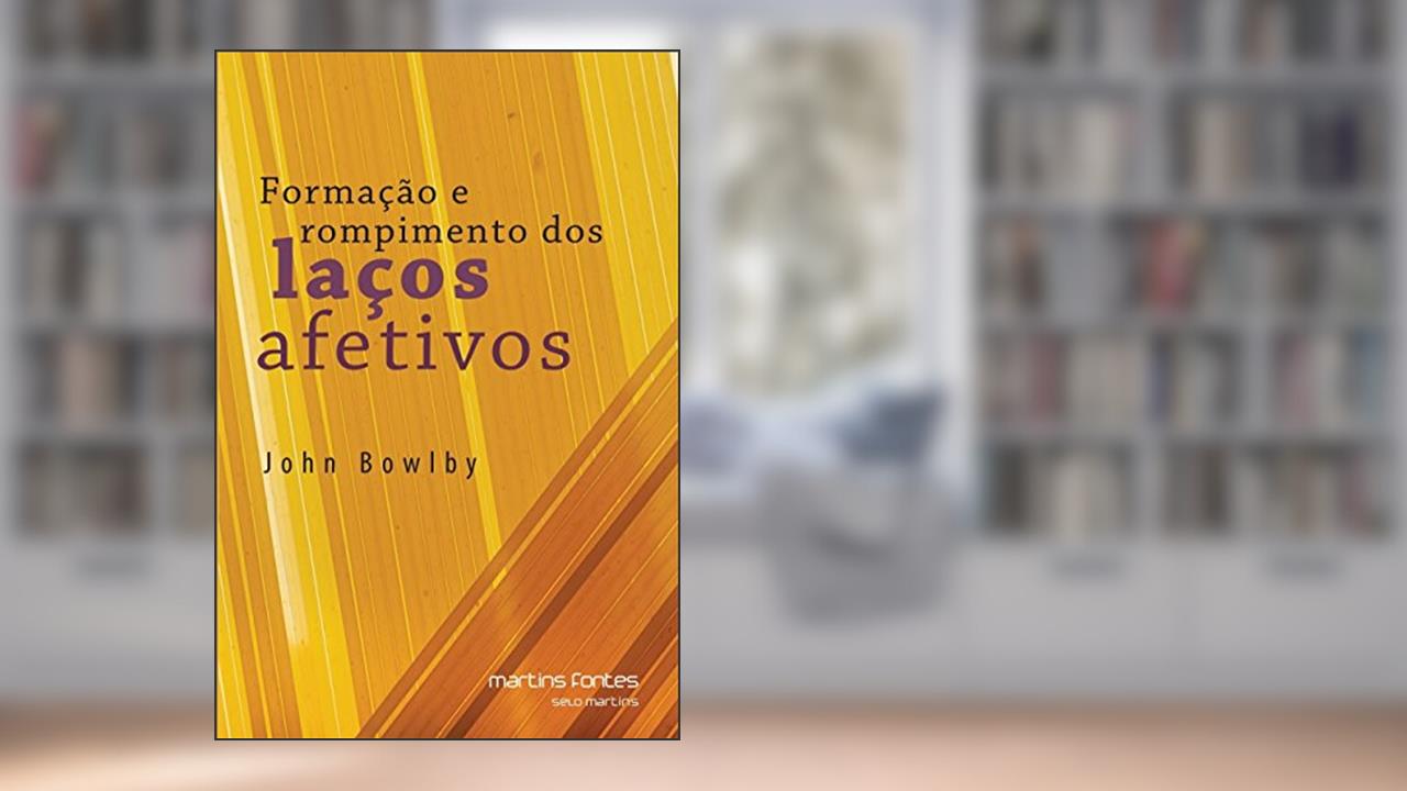Capa de Formação e rompimento dos laços afetivos, do autor John Bowlby