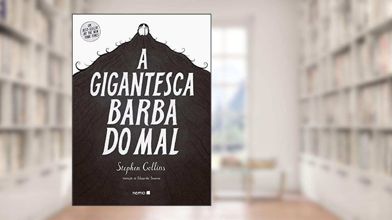 Capa de A Gigantesca Barba do Mal, do autor Stephen Collins
