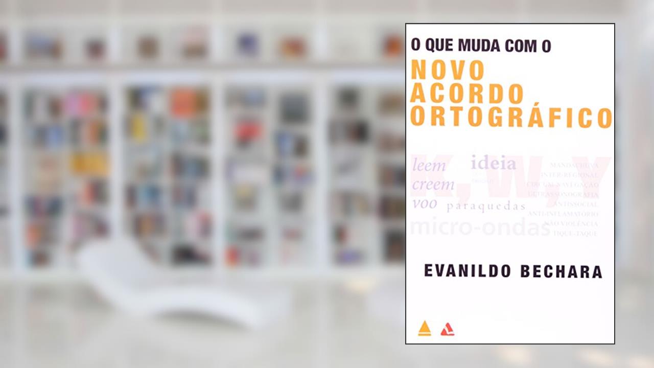 Capa de Que Muda Com O Novo Acordo Ortográfico, do autor Evanildo Bechara