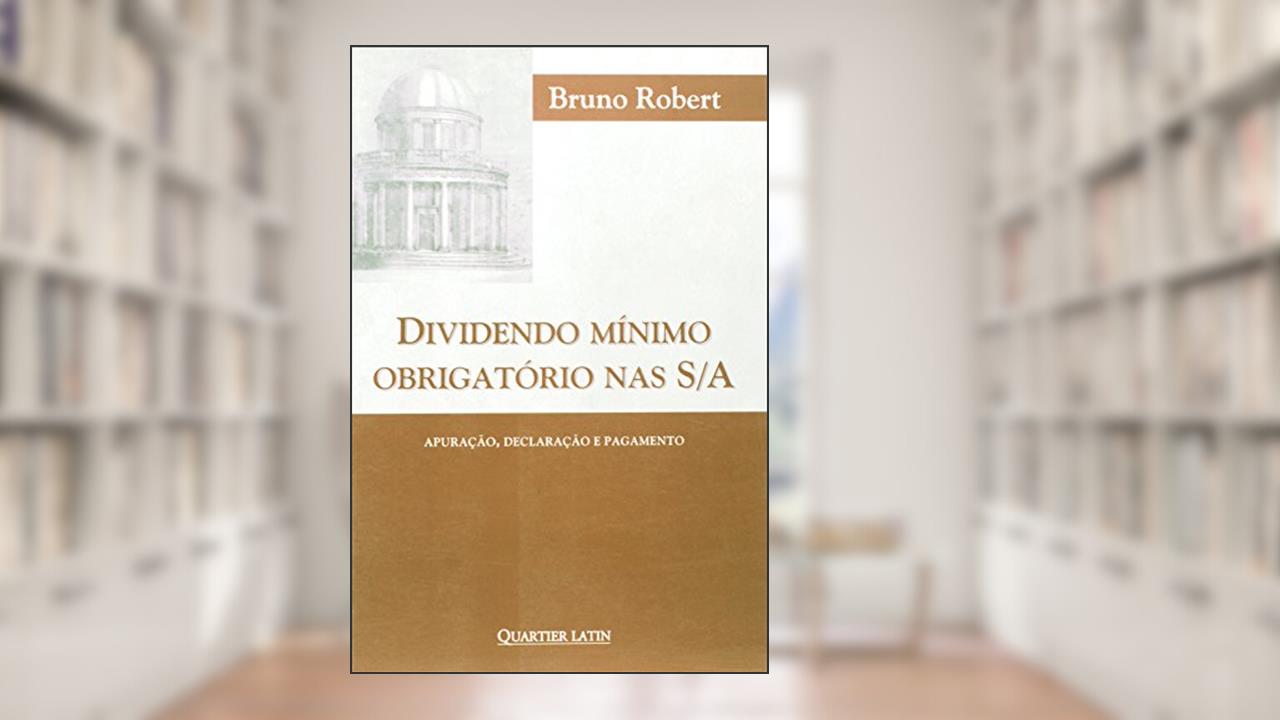 Capa de Dividendo Minimo Obrigatorio Nas S/a, do autor Bruno Robert