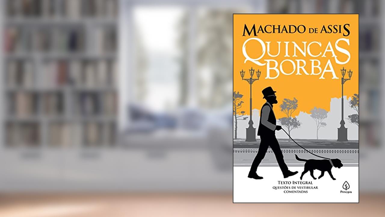 Capa de Quincas Borba, do autor Machado de Assis