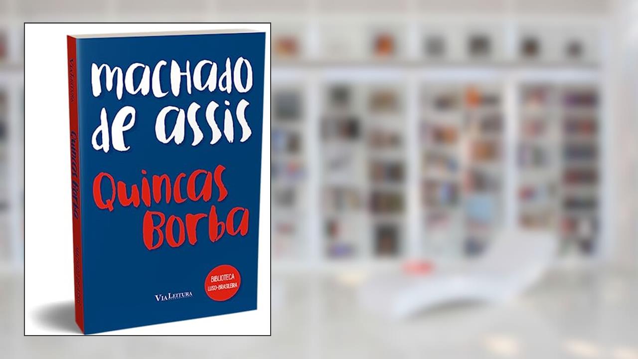 Capa de Quincas Borba - Machado de Assis, do autor Machado de Assis