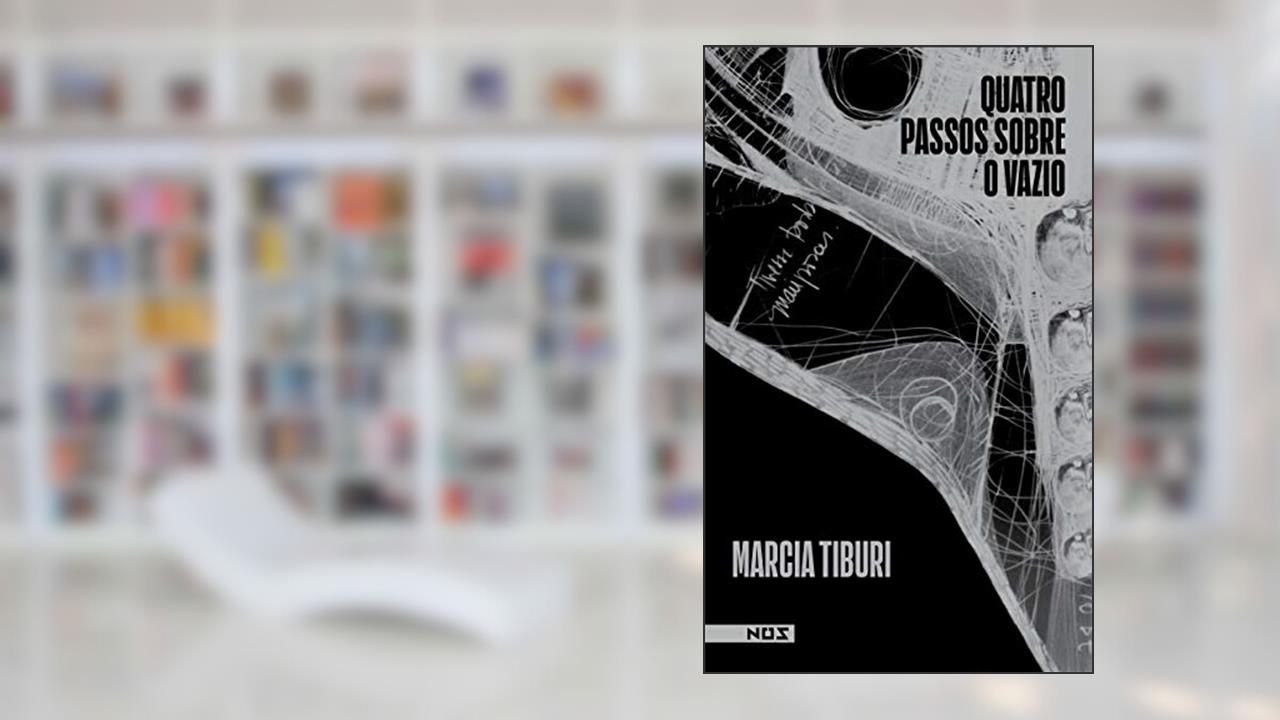 Capa de Quatro passos sobre o vazio, do autor Marcia Tiburi