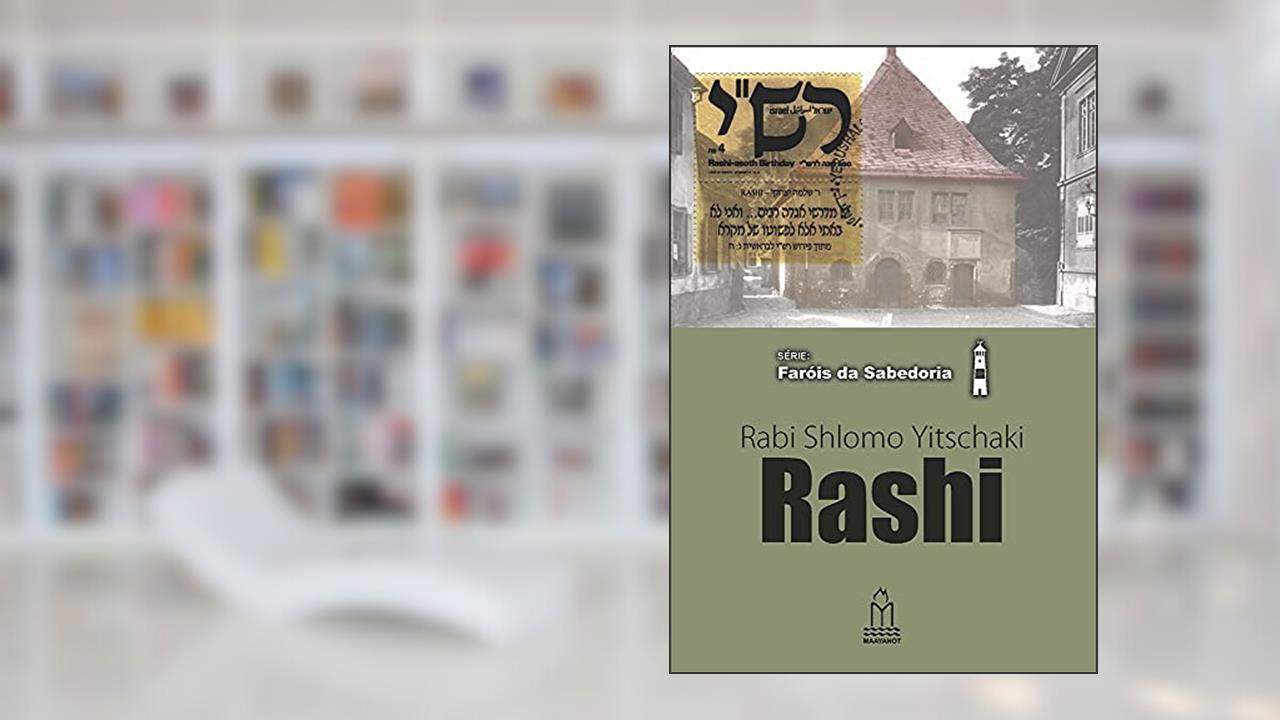 Capa de Rashi, Rabi Shlomo Yitschaki, do autor N.t. Safrai