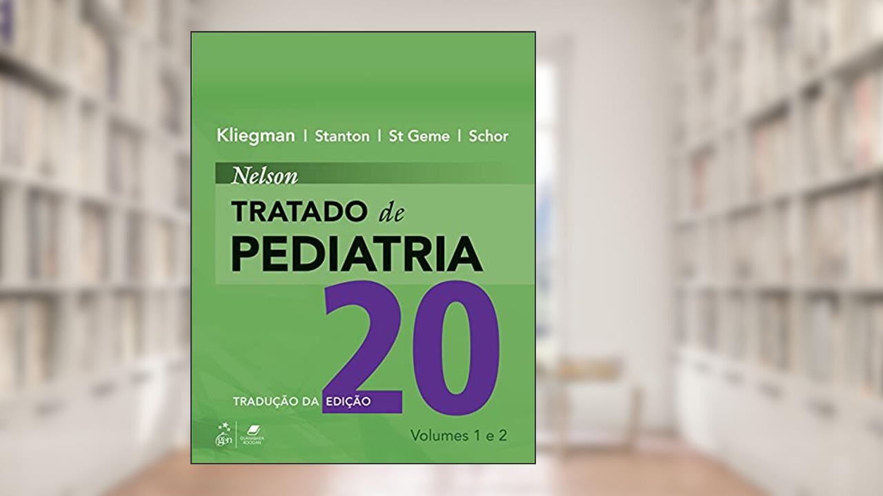 Capa de Nelson - Tratado de Pediatria, do autor Robert Robert Kliegman