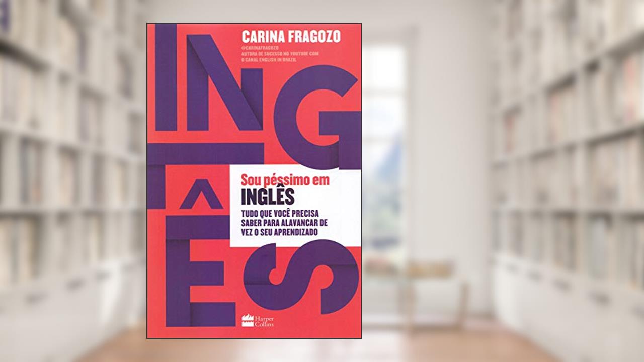 Capa de Sou péssimo em inglês, do autor Carina Fragozo